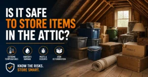 Is It Safe To Store Items In The Attic?