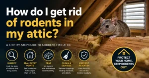 How do I get rid of rodents in my attic?